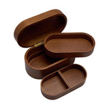 Customisable Walnut Oak Jewellery Chest